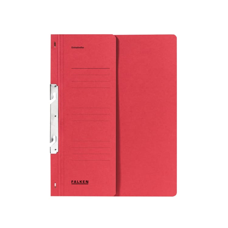 Falken hook-on file A4 half cover red