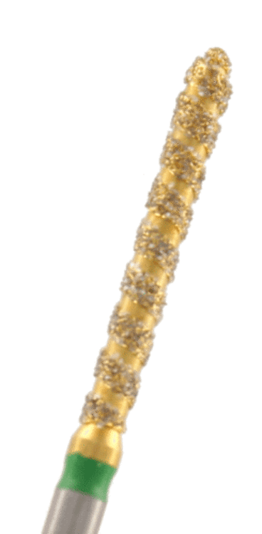 ZD-Spiral-Diamant Torpedo Körnung: Grün (grob, 1 Packung á 5 Stück)