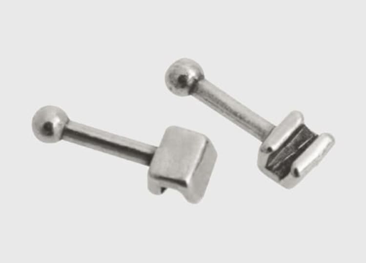 Crimpable Ball Hooks round or square wires up to .018 x .025 20/PK