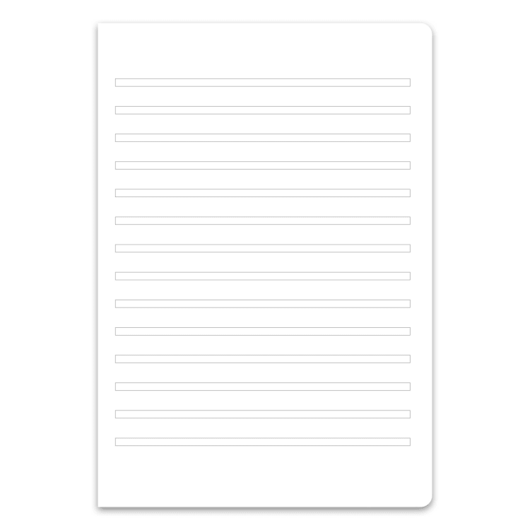Staufen exercise book Premio A5 90 g ruling Lin 3 ruled 16 sheets