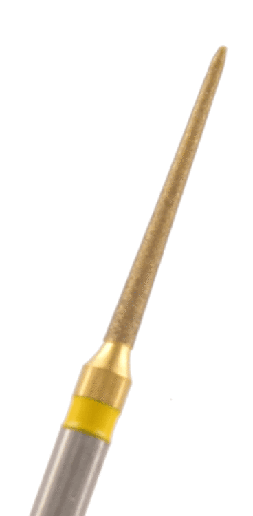 ZD-Diamant Spitze Körnung: Gelb (extra-fein, 1 Packung á 5 Stück)