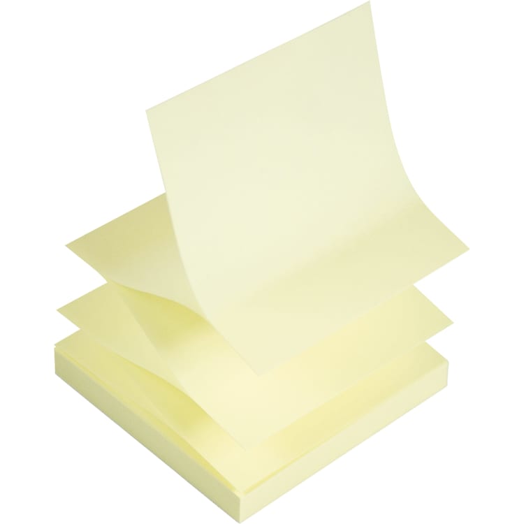 Soennecken Z-Notes sticky notes 75x75 mm 100 sheets yellow