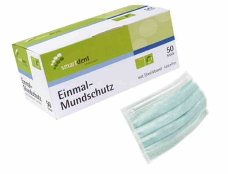 Smartdent Smartmask Einmal-face Mask Green