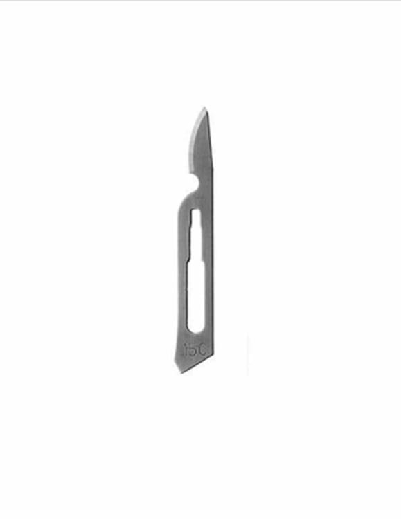 Skalpellklingen Fig. 15C ster.100St
