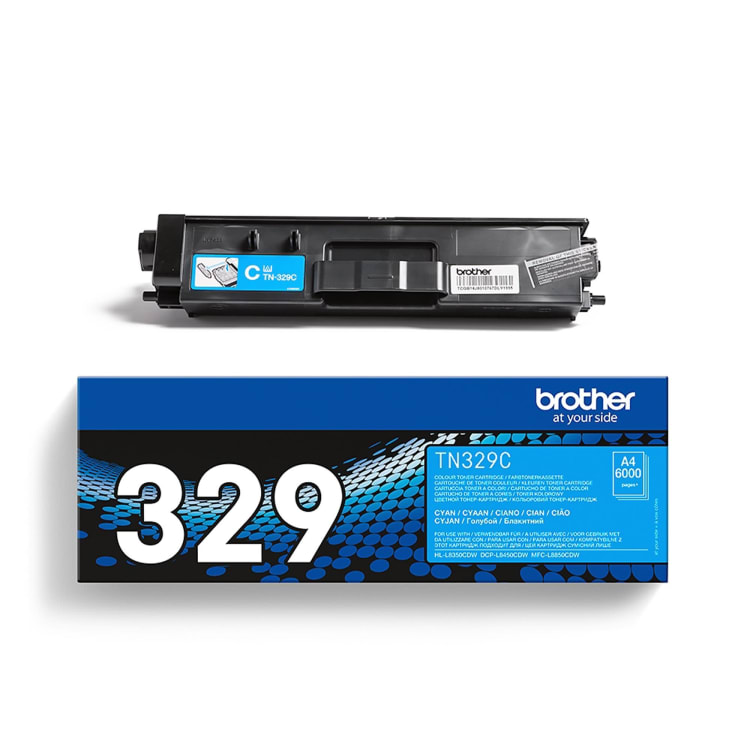 Brother toner TN329C 6,000 pages cyan