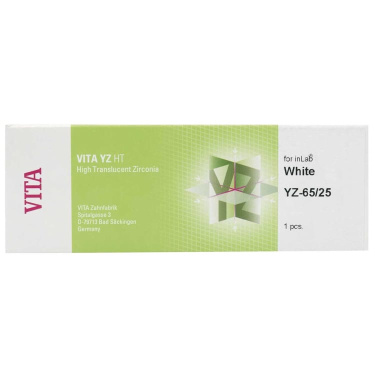 YZ HTWhite for inLab YZ-65/25