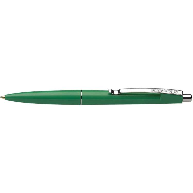 Schneider retractable ballpoint pen Office green