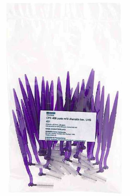 Curaden CURAPROX CPS Perio Refill Montiert UHS 451 25er Pack CPS 408 Purple