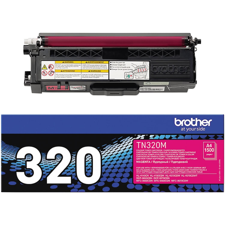 Brother toner TN320M 1,500 pages magenta