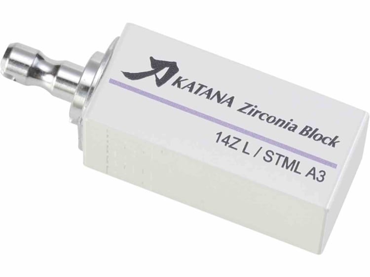 Katana Zirconia Block STML 14Z L D3 2St