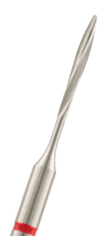Vorbohrer für Glas- Quarzfaserstifte rot (1 Packung á 1 Stück)
