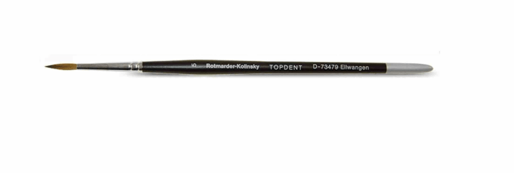 TD Rotmarder-Kolinsky-Pinsel Nr. 1