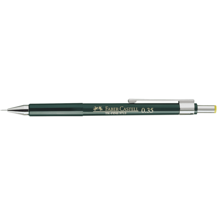 Faber-Castell mechanical pencil TK-FINE 9713 0.3 mm HB green