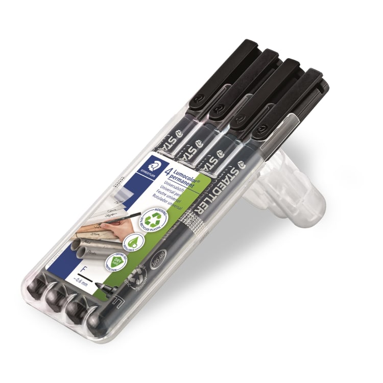 Staedtler OHP marker Lumocolor 0.6 mm 4 pieces black