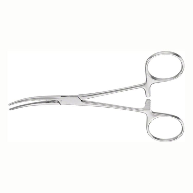 Arterienklemme Pean gebogen 140mm