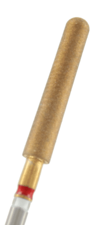 Frästechnik Diamant für 1° Primärkronen aus Zirkonoxid Körnung: rot (fein, 1 Packung á 1 Stück)