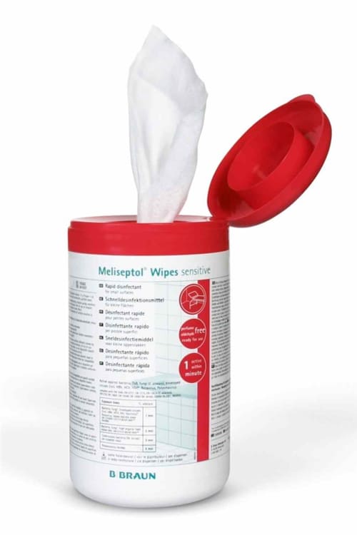 Meliseptol Wipes Sensitive 60St Ds