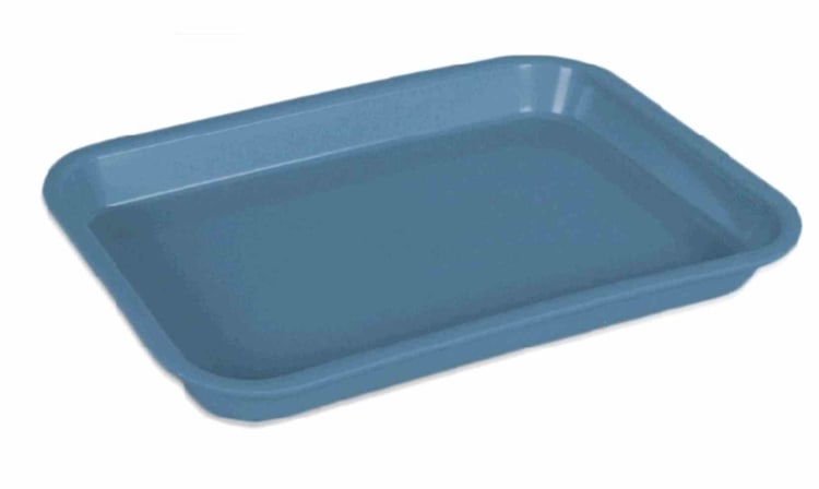 Mini-Tray o. Einteilung blau