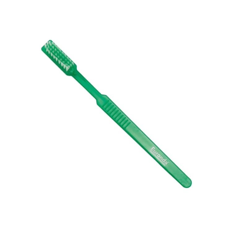 Monoart Zahnbü. m.Paste grün 100St