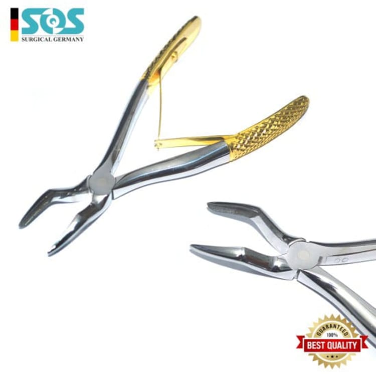 Diamond-Coated Children's Extraction Forceps, Upper Root, Fig. 4