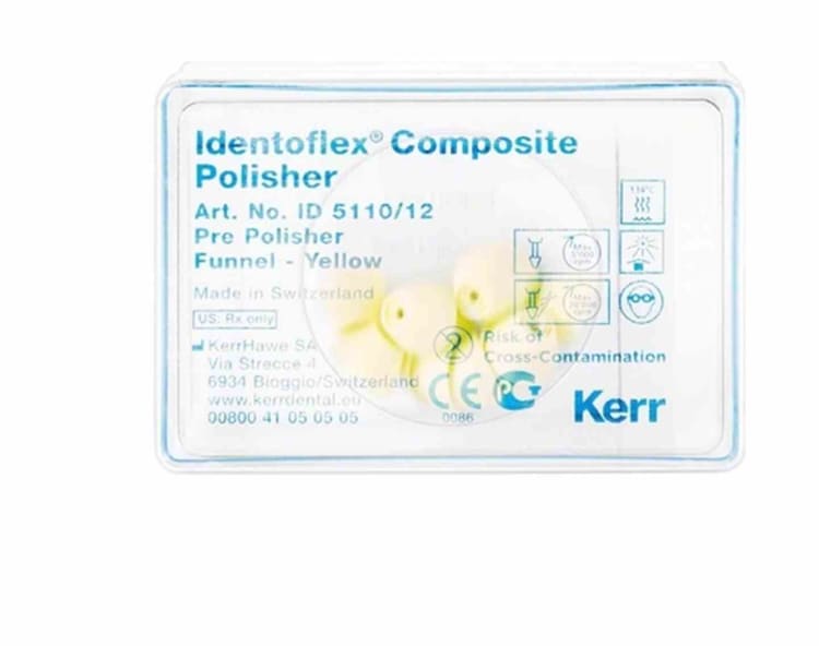 Kerr Identoflex™ Komposit Polisher Vorpolierer Unmounted Yellow