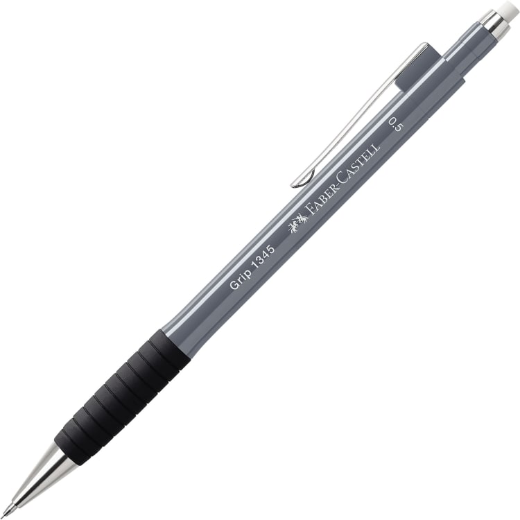 Faber-Castell mechanical pencil GRIP 0.5 mm B stone grey
