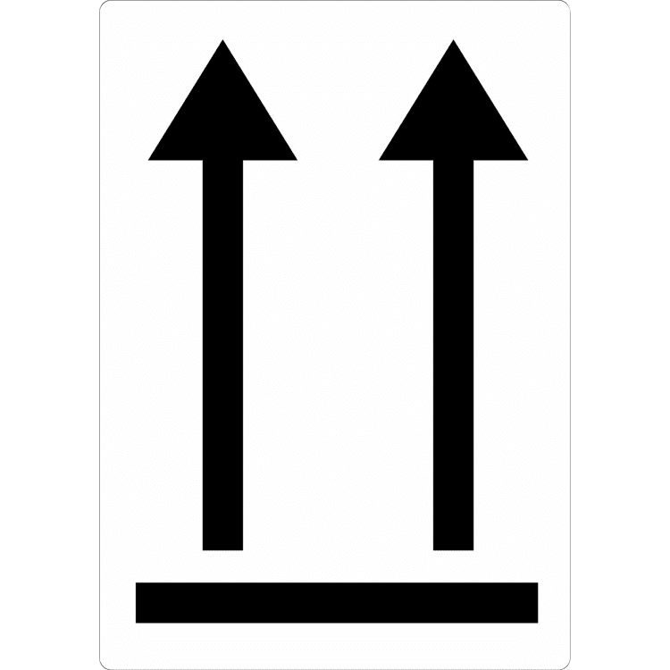 DR-Label shipping label arrow up 74x105 mm 500 pieces