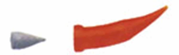Kerr Composite-Gun Tips + Kolben Orange Low