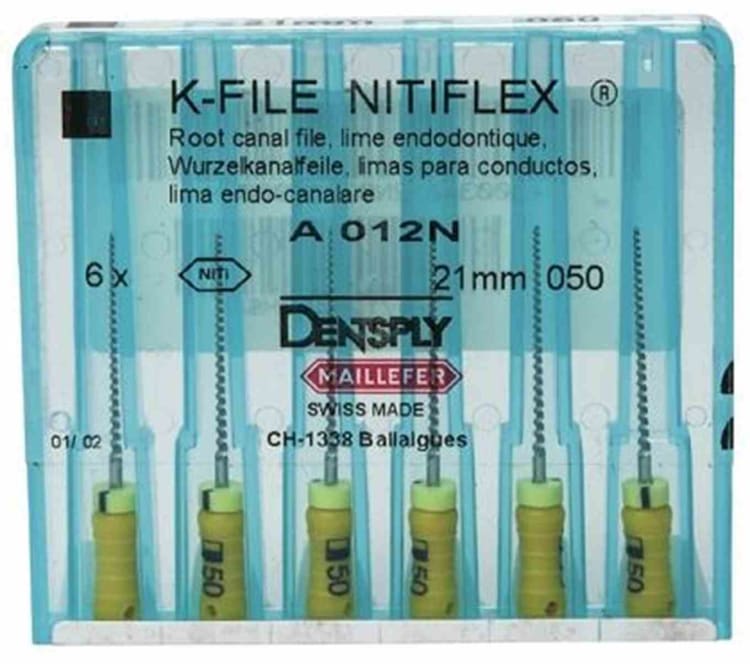 Nitiflex Feilen 12N 050 21mm 6St