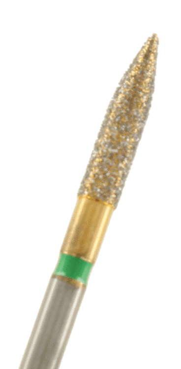 ZD-Diamant Flamme Körnung: Grün (grob, 1 Packung á 5 Stück)