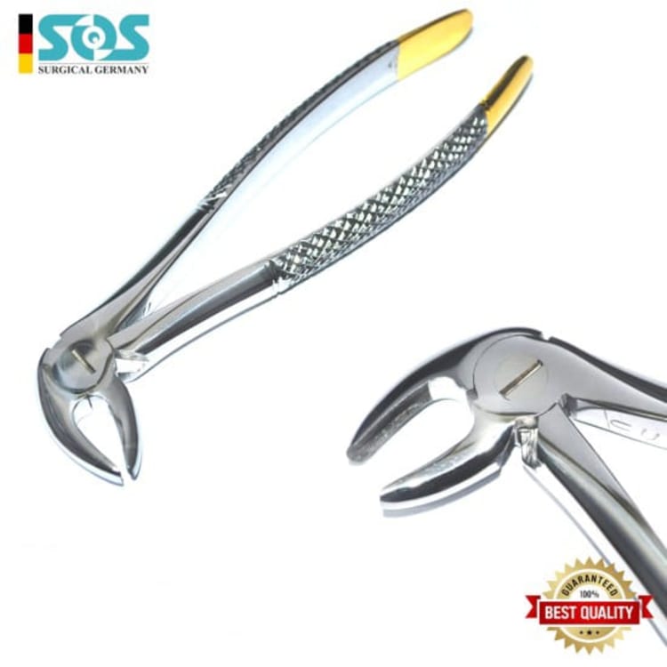 Diamond-Coated Extraction Forceps, Lower Molars, Right + Left, Fig. 22