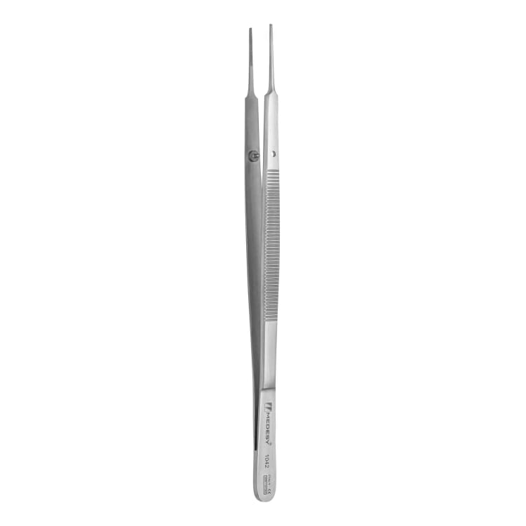Gerald, anatomical tweezers straight 17.5 cm