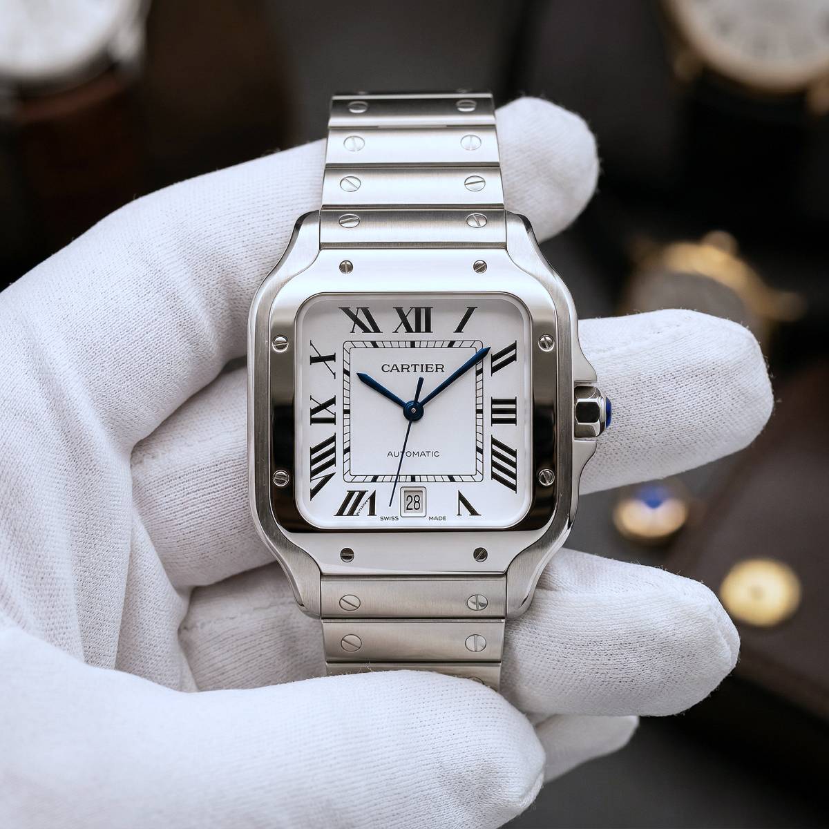 Cartier Santos Automatic Steel  - view 1