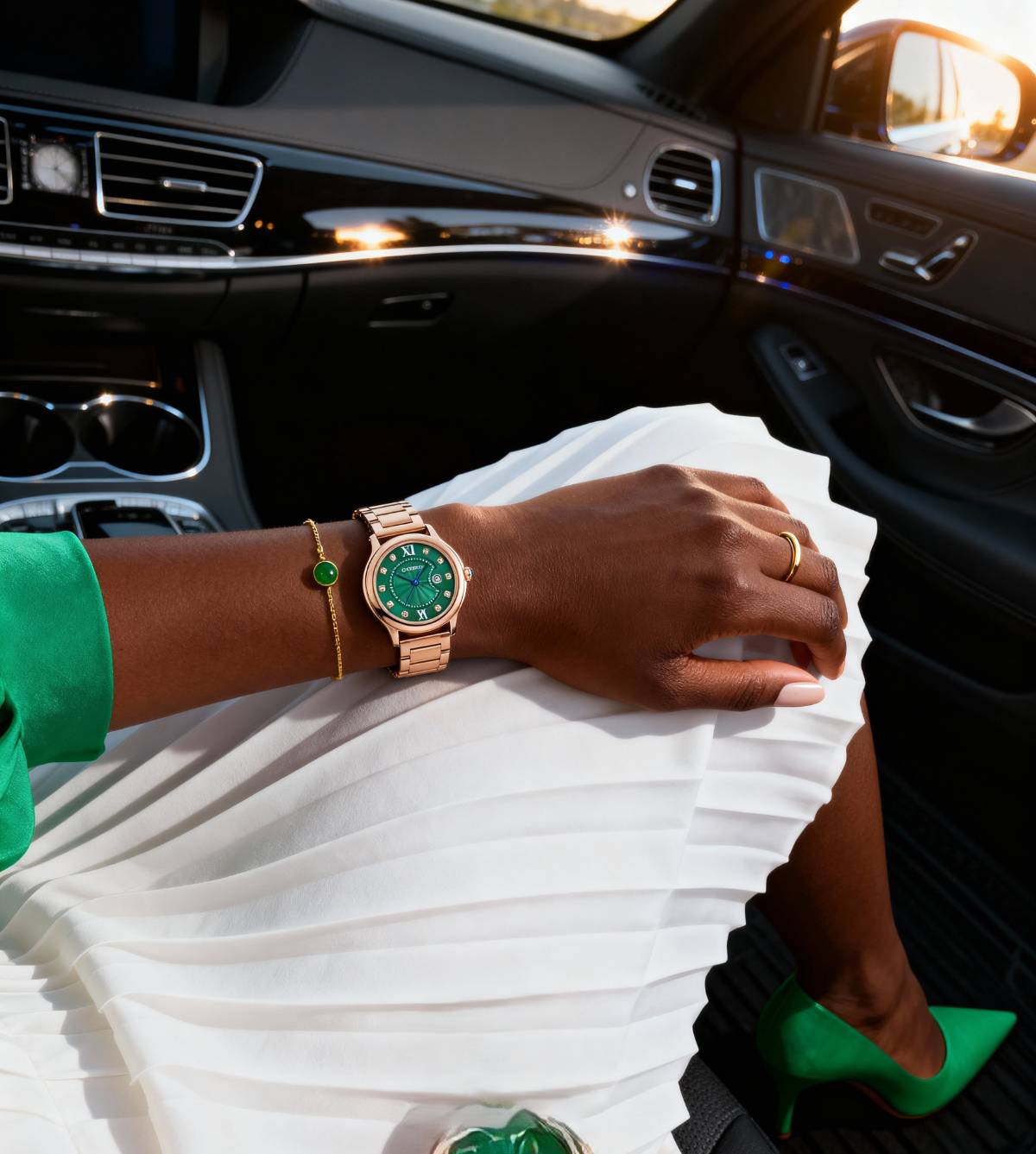 Cartier Clé de Cartier Green view 2