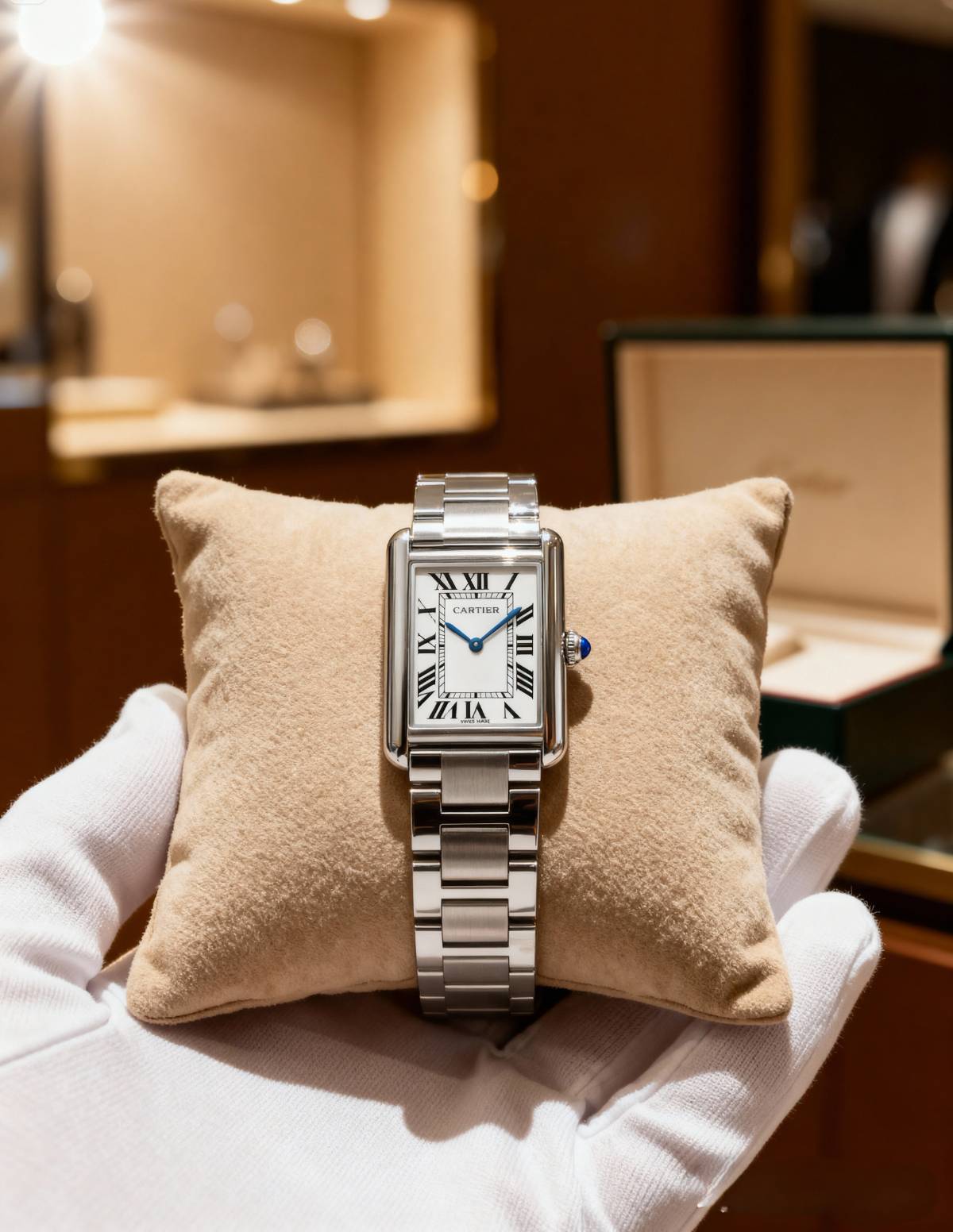Cartier Tank Must Steel - view 1