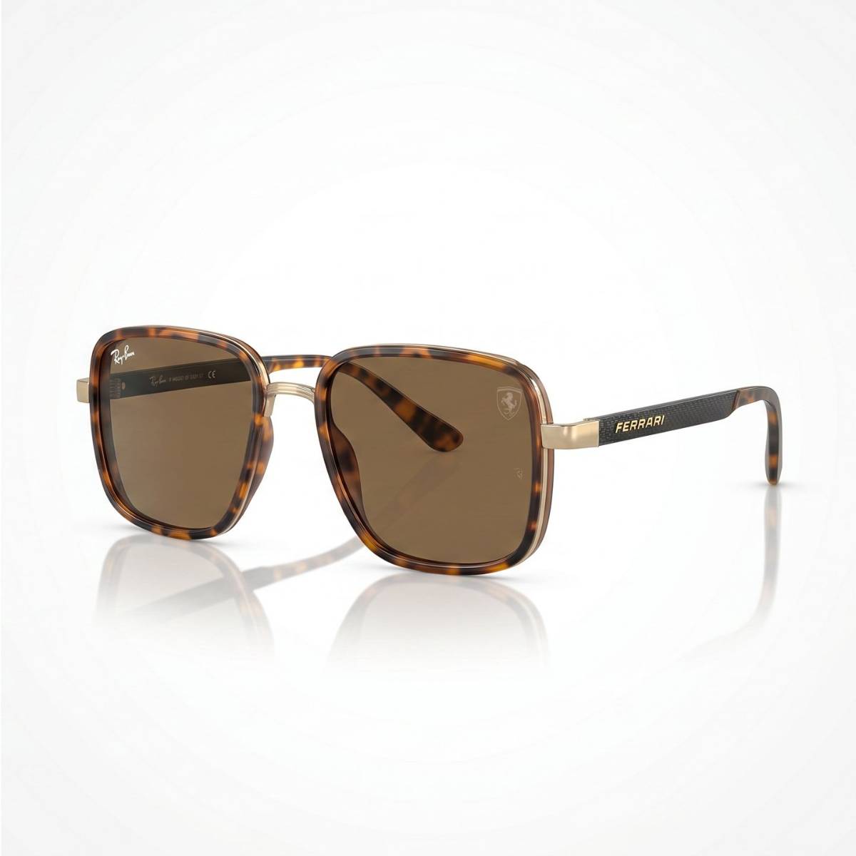Ray-Ban Ferrari Tortoise Sunglasses - view 1