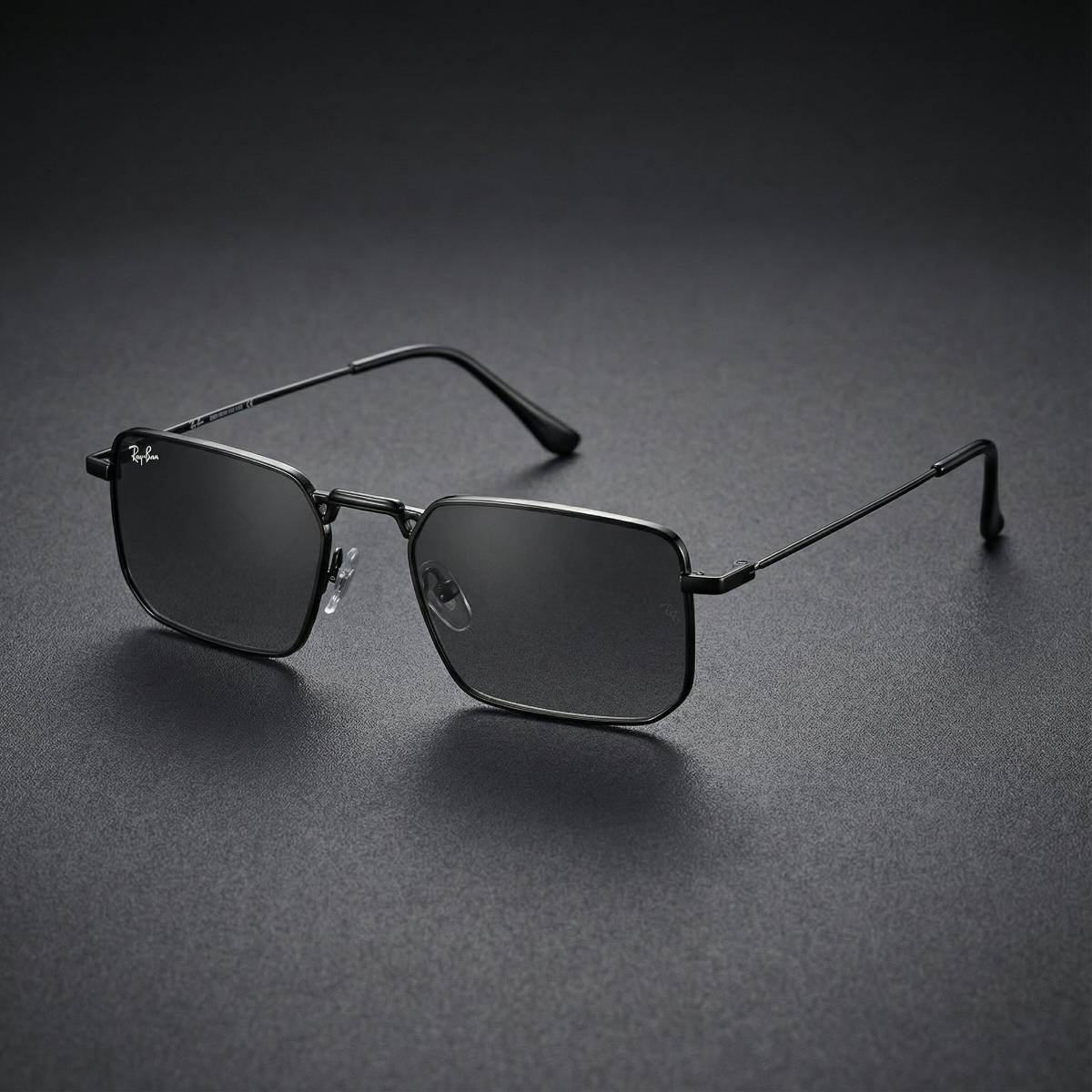 Ray-Ban Rectangle Metal Sunglasses view 2