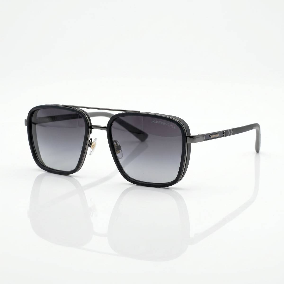 Giorgio Armani Square Aviator Sunglasses
