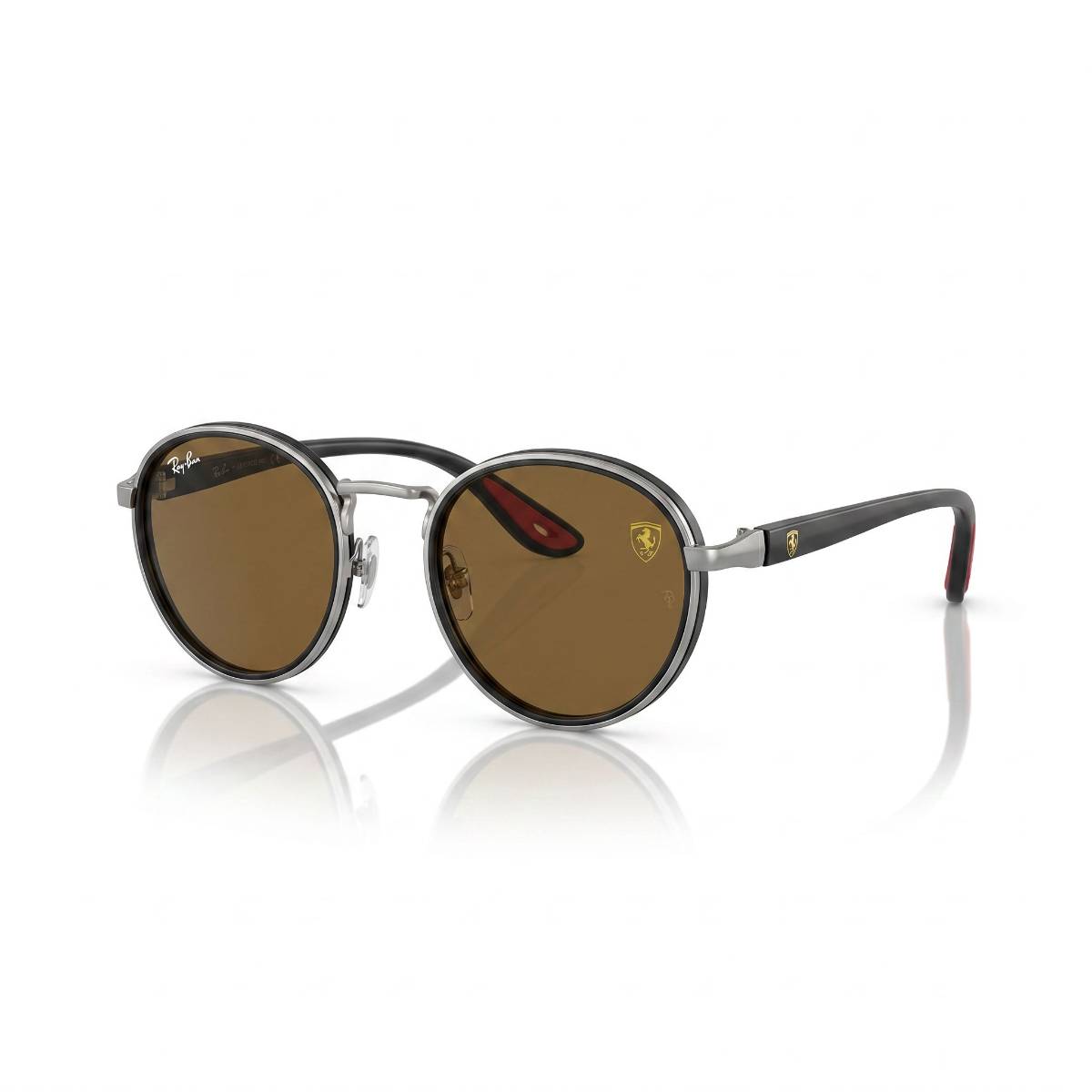 Ray-Ban Ferrari Round brown Sunglasses