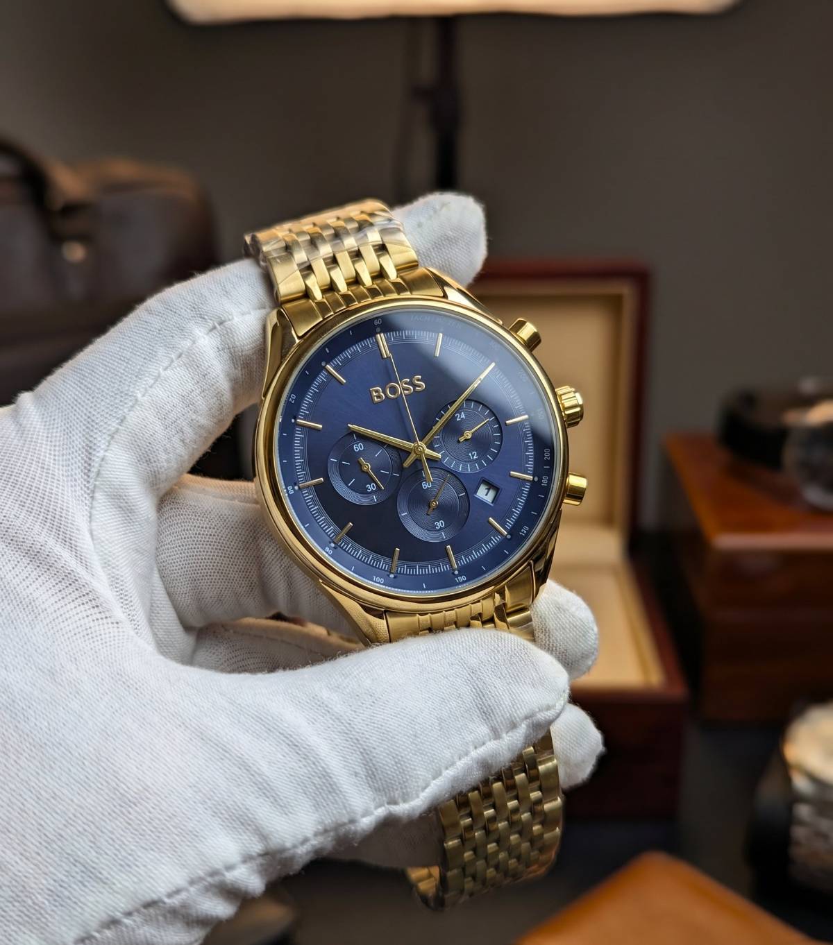 BOSS Gregor Gold Chronograph