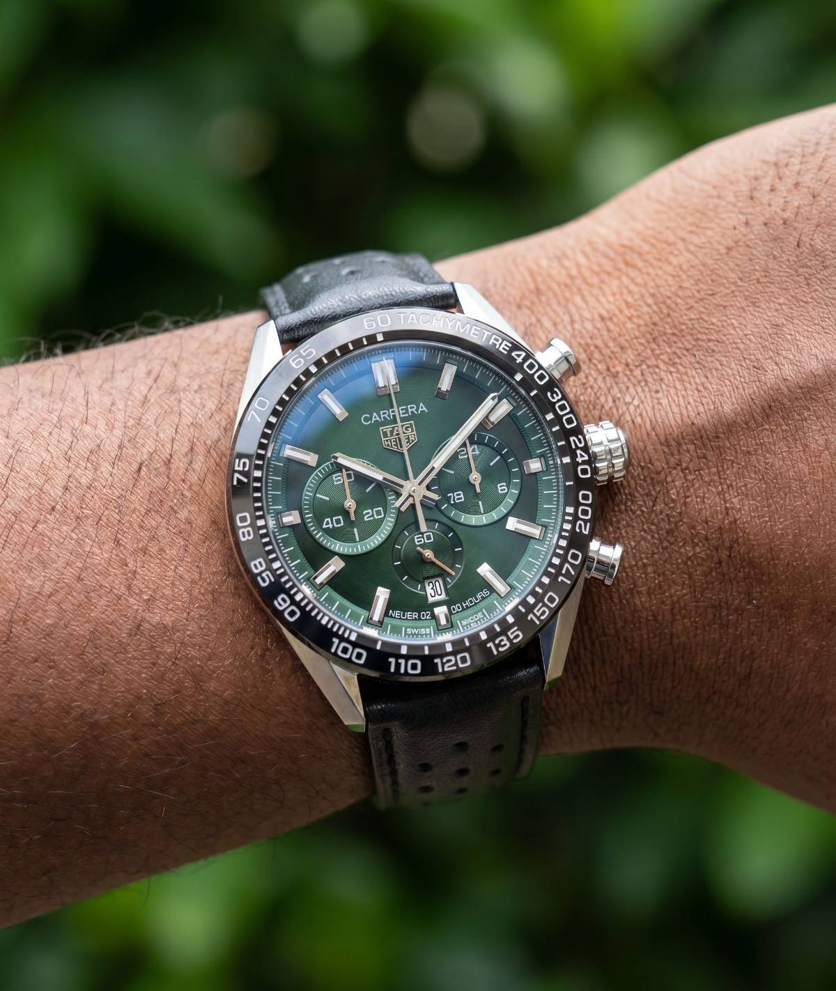 TAG Heuer Carrera Chronograph S-BLACK view 2