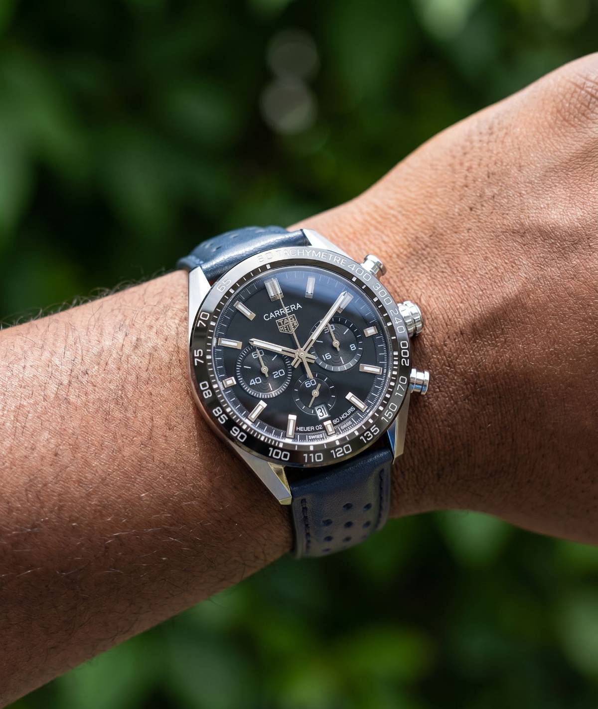 TAG Heuer Carrera Chronograph S-BLUE view 2