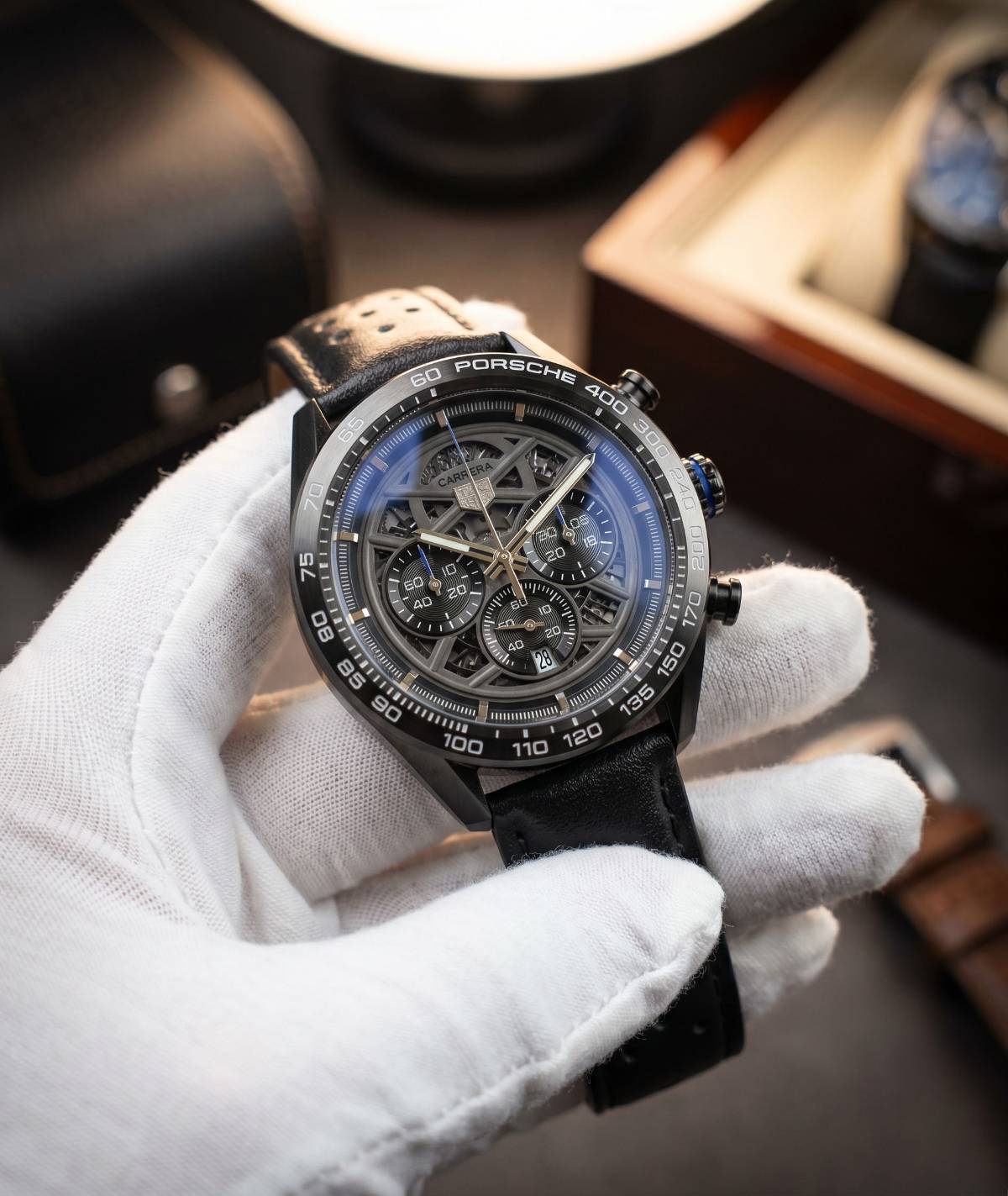 TAG Heuer Carrera Porsche Edition BLACK view 1