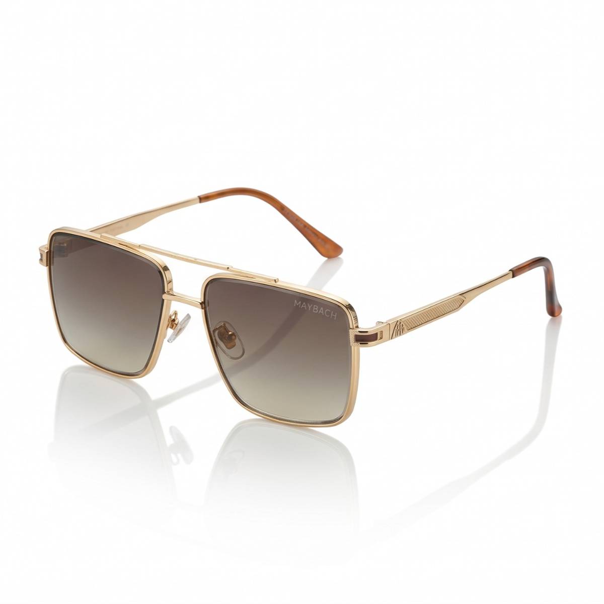 Maybach Eyewear Gold Aviator Sunglasses view 1