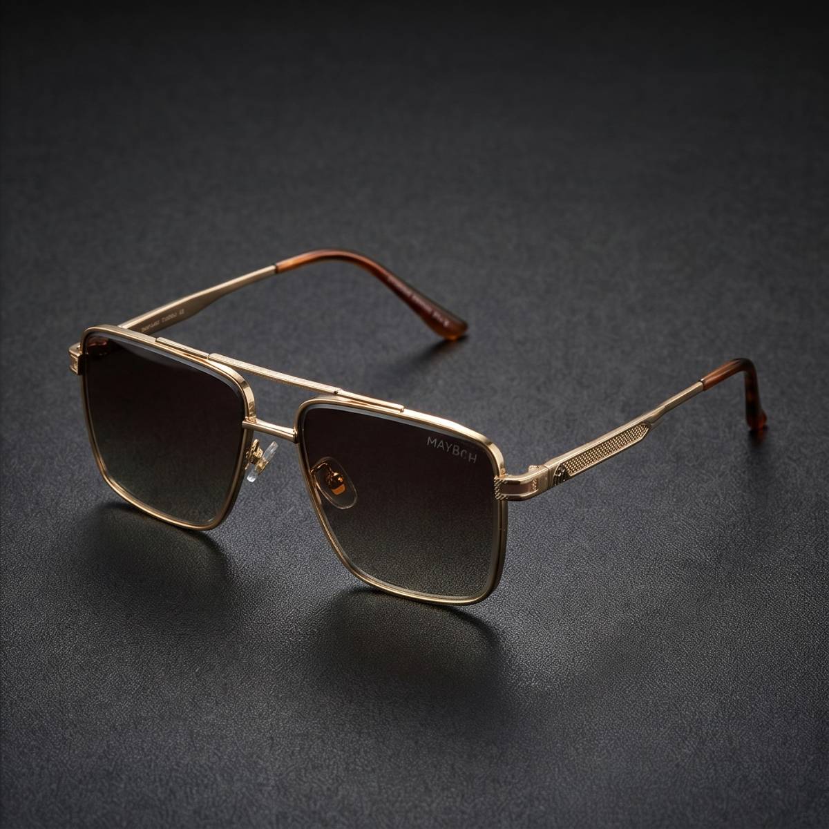 Maybach Eyewear Gold Aviator Sunglasses view 2