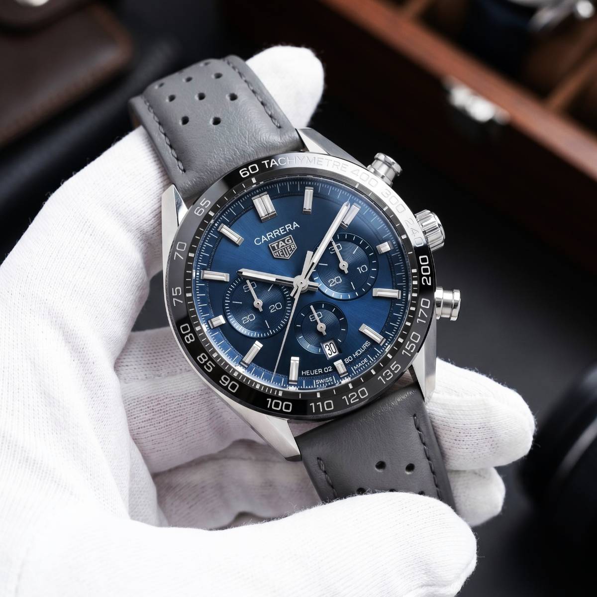 TAG Heuer Carrera Chronograph S-GREY - view 1