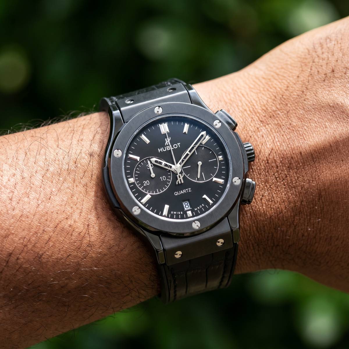 Hublot Classic Fusion Black Ceramic view 2