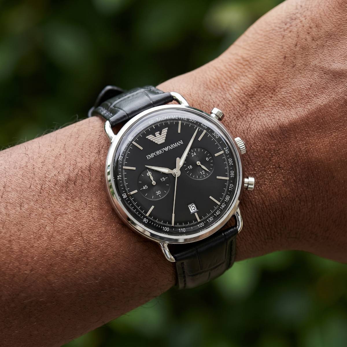 Emporio Armani Aviator Chronograph view 2