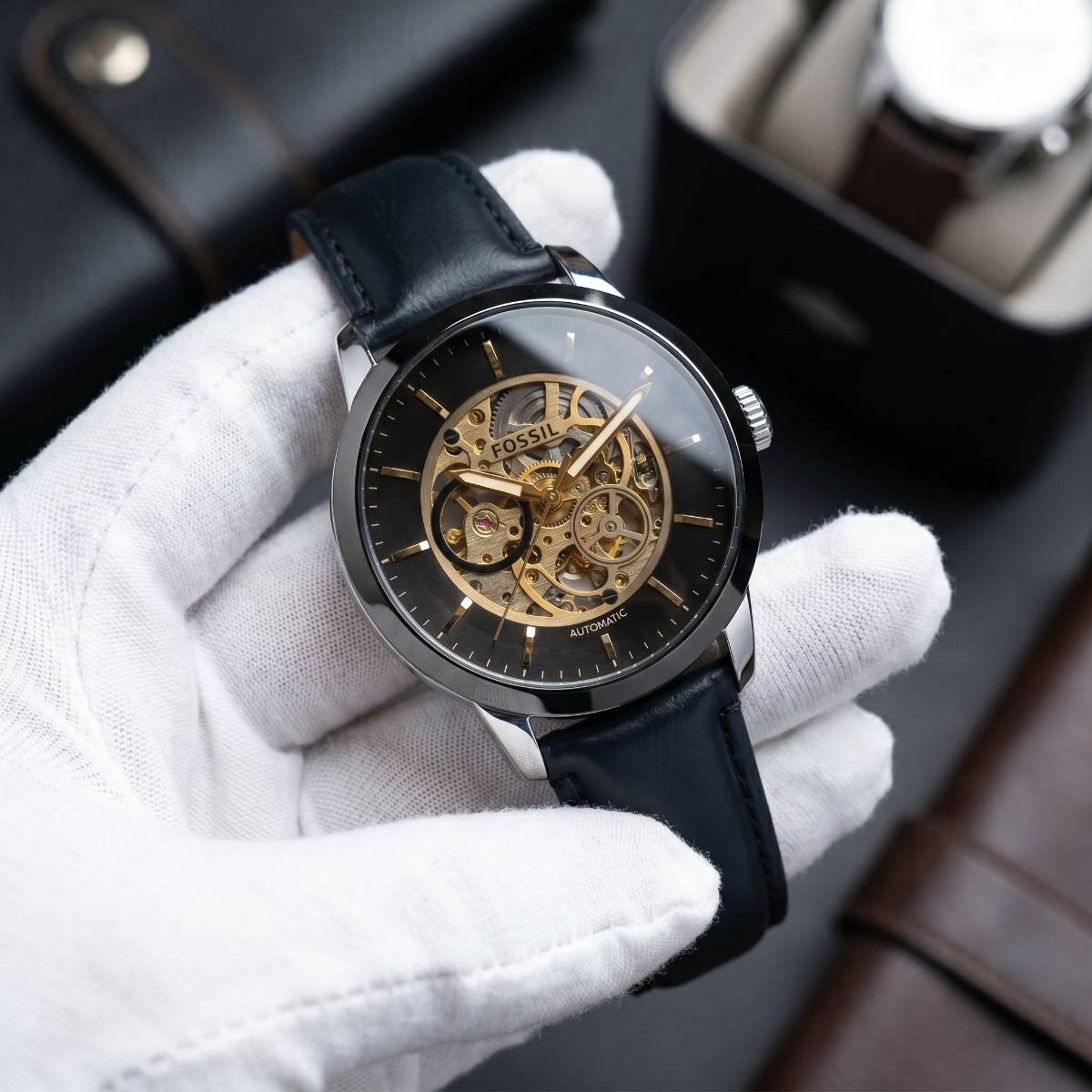 Fossil Townsman Skeleton Automatic - view 1