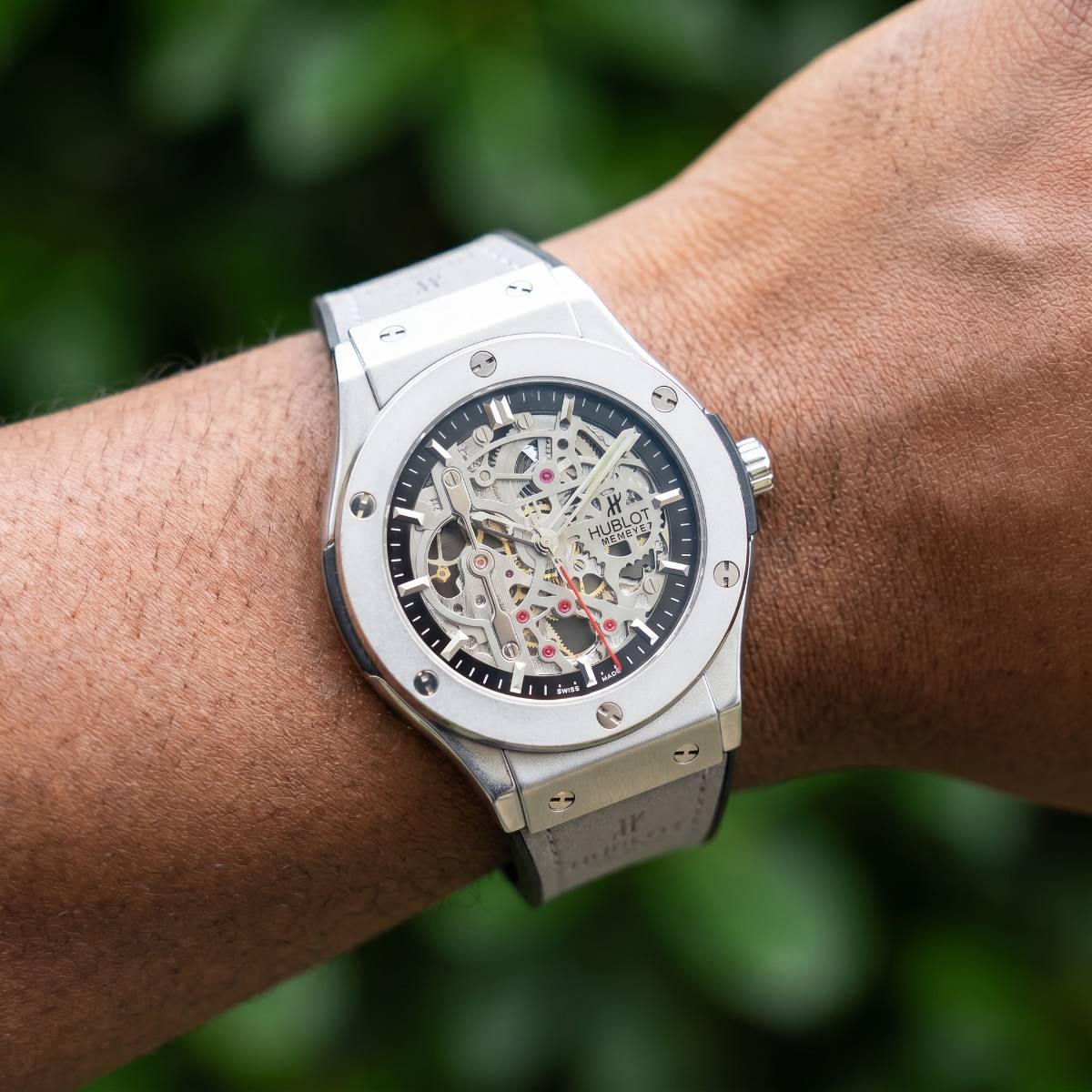 Hublot Classic Fusion Skeleton GREY view 2